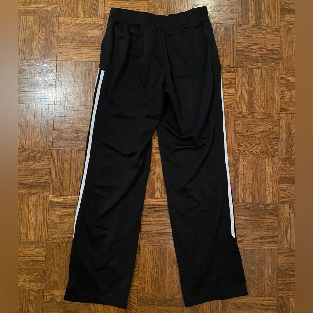 Adidas Men’s Black & White Athletic Sweatpants